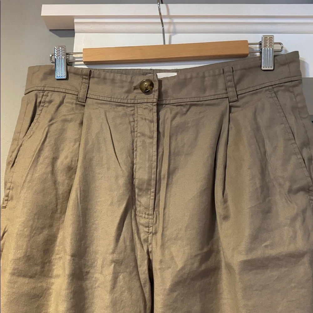 The Reset R Label Slouchy Linen Blend Trouser Men’s‎ size Medium in Tan